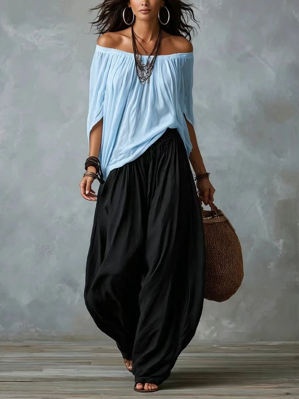 Black LightBlue / 2XL(18)