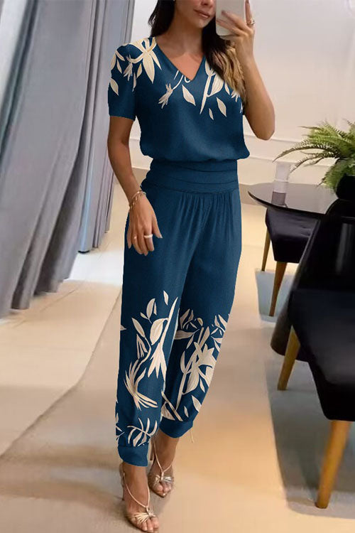 Blue Flower / 2XL