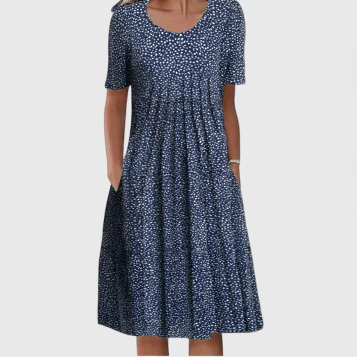 Blue Polka Dot / 3XL