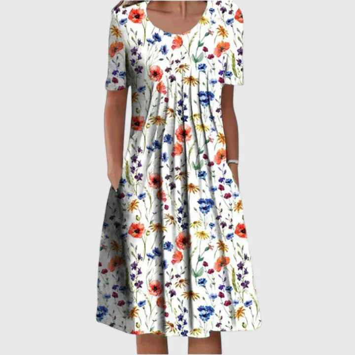 Red Floral / 3XL
