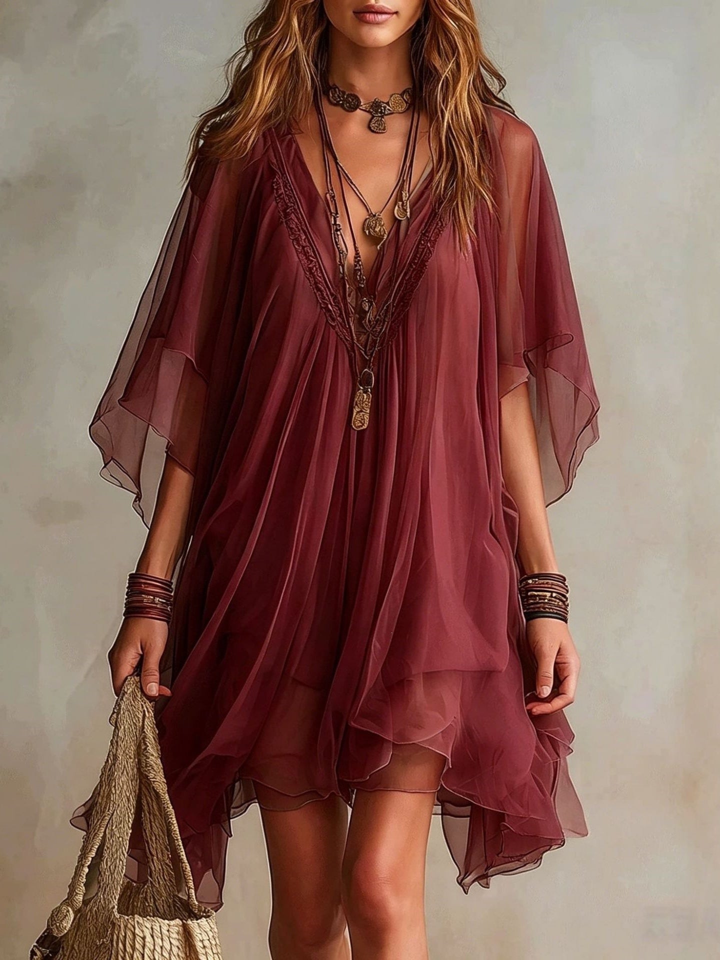 Burgundy / 2XL(18)