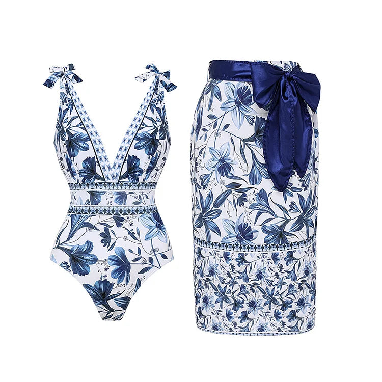 Swimsuit + Skirt01 / 2XL
