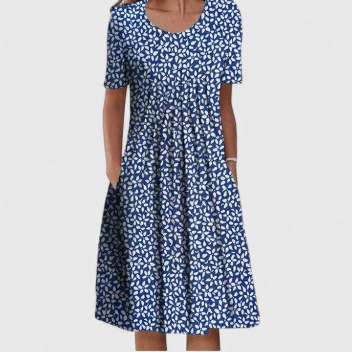 Blue Floral / 3XL