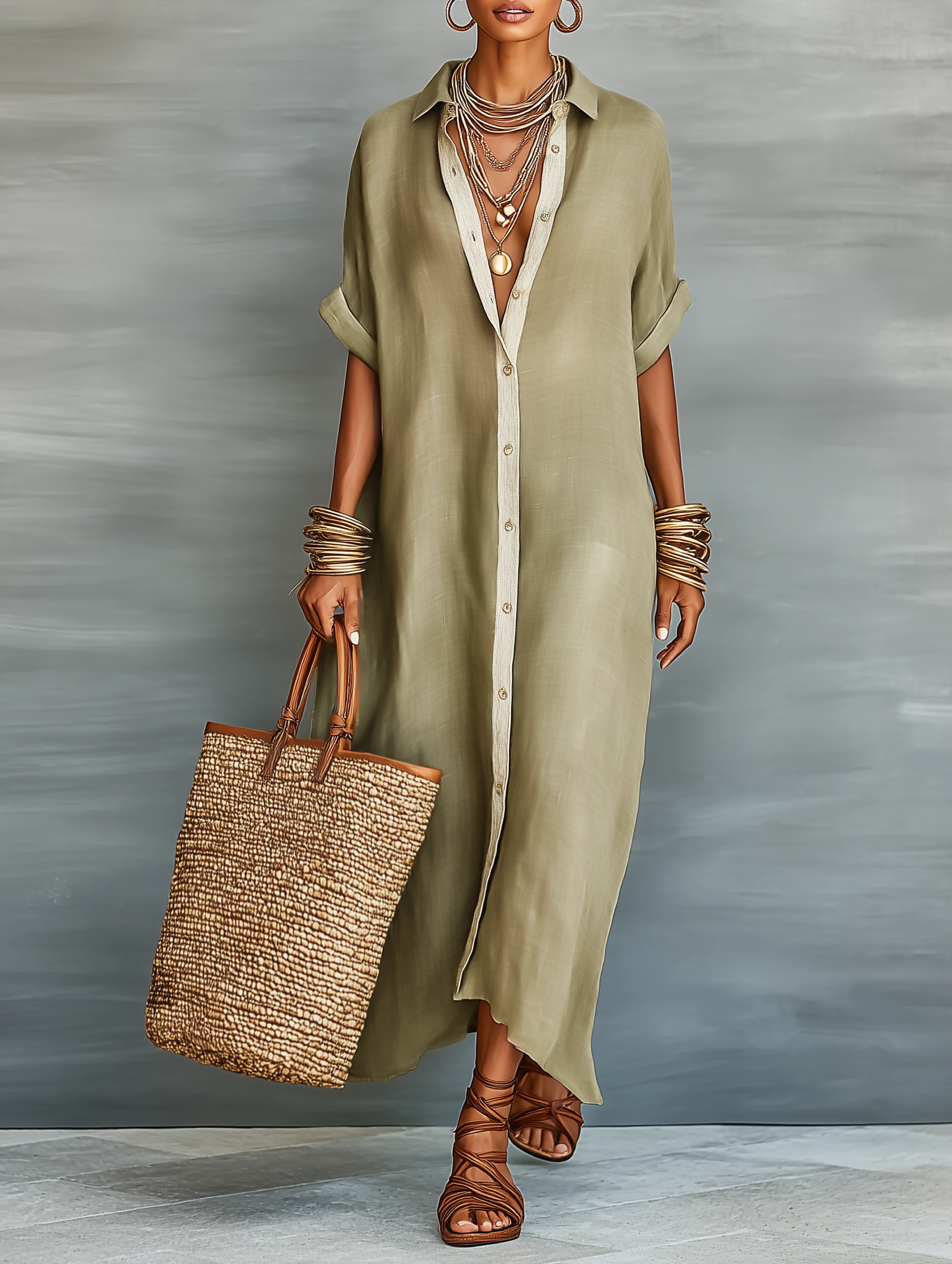 Olive Green / 2XL(18)